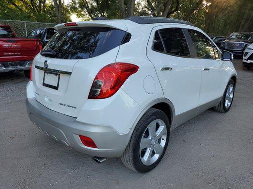 White Pearl Metallic 2015 Buick Encore Leather