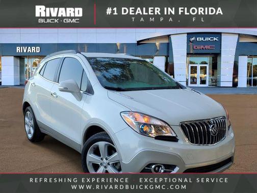 White Pearl Metallic 2015 Buick Encore Leather