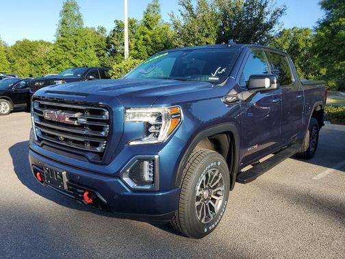 Pacific Blue Metallic 2020 GMC Sierra 1500 AT4