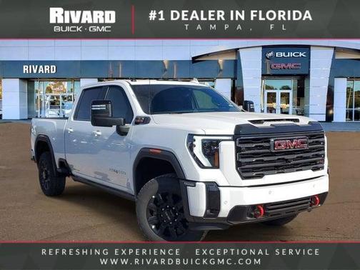 Summit White 2026 GMC Sierra 2500 AT4