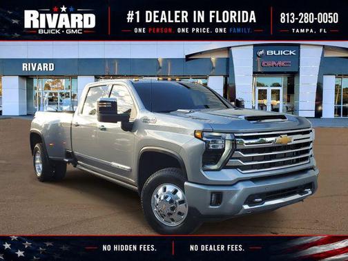Sterling Gray Metallic 2025 Chevrolet Silverado 3500 High Country