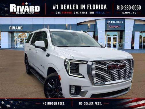 Summit White 2023 GMC Yukon XL Denali