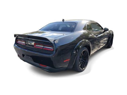 Pitch Black Clearcoat 2023 Dodge Challenger SRT Hellcat
