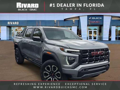 Sterling Metallic 2025 GMC Canyon AT4
