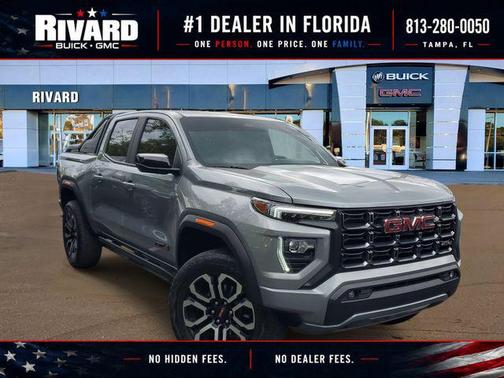 Sterling Metallic 2025 GMC Canyon AT4
