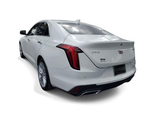 Summit White 2026 Cadillac CT4 Premium Luxury RWD