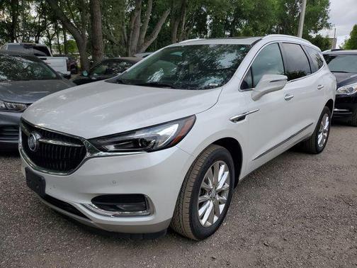 White Frost Tricoat 2021 Buick Enclave AWD Premium