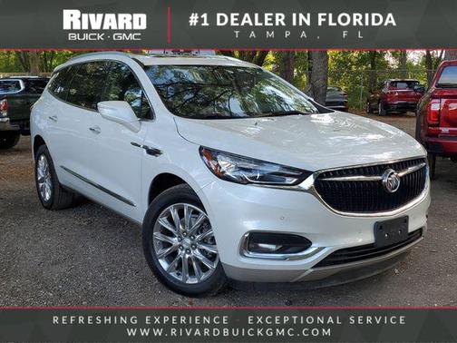 White Frost Tricoat 2021 Buick Enclave AWD Premium