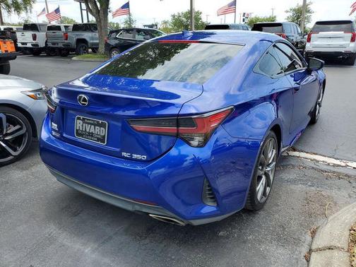 Blue Mica 2019 Lexus RC 350 F Sport