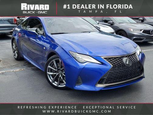 Blue Mica 2019 Lexus RC 350 F Sport