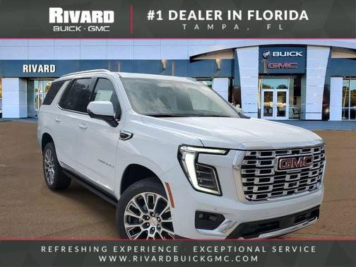 Glacier White Tricoat 2026 GMC Yukon Denali