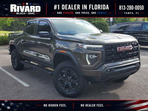 Deep Bronze Metallic 2025 GMC Canyon Elevation