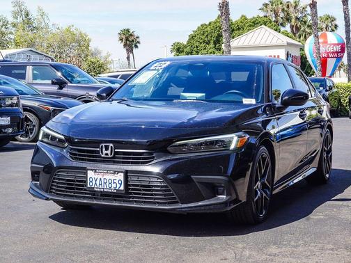 Black 2022 Honda Civic Sport