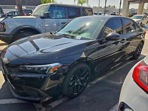 Black 2022 Honda Civic Sport