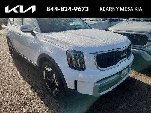 Glacial White Pearl 2024 Kia Telluride EX