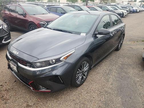 Gravity Gray 2024 Kia Forte GT-Line