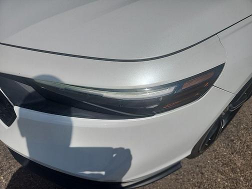 White 2023 Honda Accord Hybrid Sport