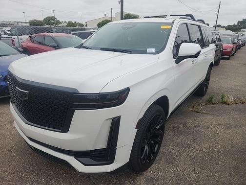 Crystal White Tri-Coat 2022 Cadillac Escalade ESV Premium Luxury