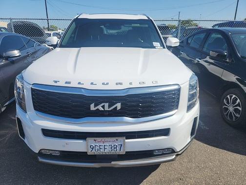 Glacial White Pearl 2022 Kia Telluride SX