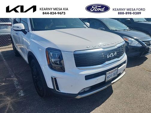 Glacial White Pearl 2022 Kia Telluride SX