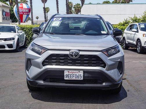 Silver Sky Metallic 2020 Toyota RAV4 LE
