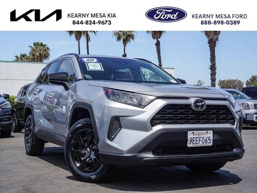 Silver Sky Metallic 2020 Toyota RAV4 LE