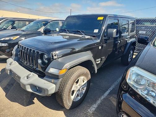 Black Clearcoat 2019 Jeep Wrangler Unlimited Sport