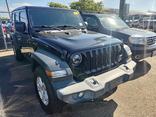 Black Clearcoat 2019 Jeep Wrangler Unlimited Sport