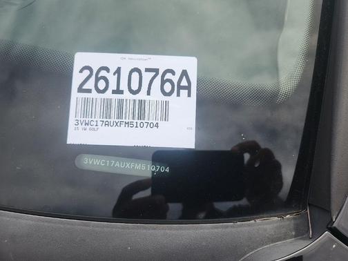Black 2015 Volkswagen Golf SportWagen TSI S 4-Door