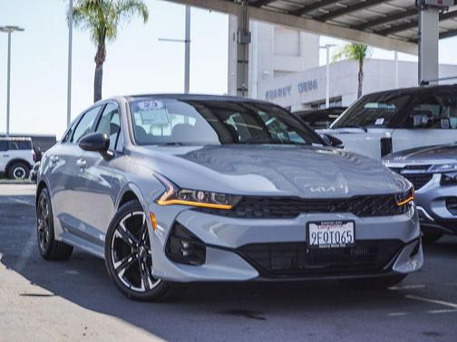 Gray 2023 Kia K5 GT-Line
