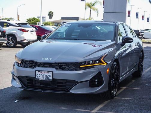 Gray 2023 Kia K5 GT-Line