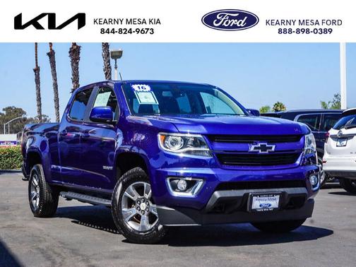 Laser Blue 2016 Chevrolet Colorado Z71
