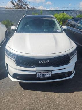 Snow White Pearl 2023 Kia Sorento Hybrid SX Prestige