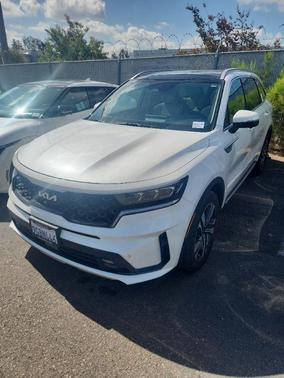 Snow White Pearl 2023 Kia Sorento Hybrid SX Prestige