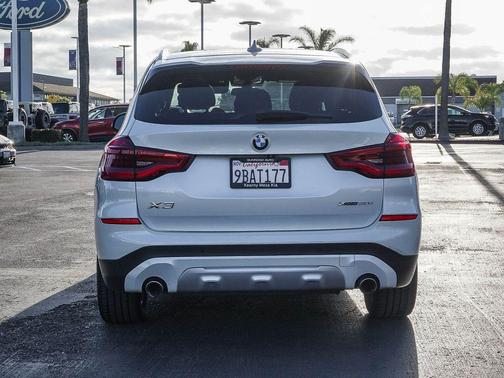 Mineral White Metallic 2020 BMW X3 xDrive30i