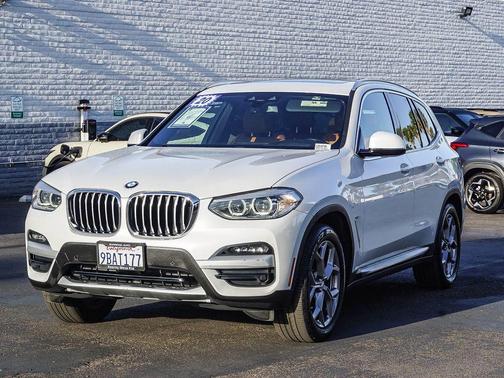 Mineral White Metallic 2020 BMW X3 xDrive30i