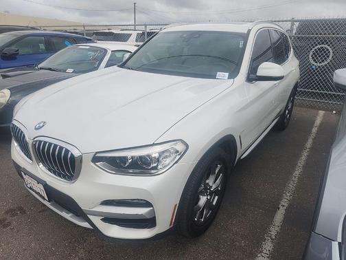 Mineral White Metallic 2020 BMW X3 xDrive30i