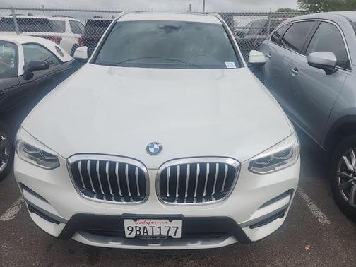Mineral White Metallic 2020 BMW X3 xDrive30i