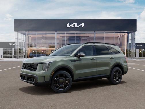 Green 2026 Kia Sorento X-Line SX