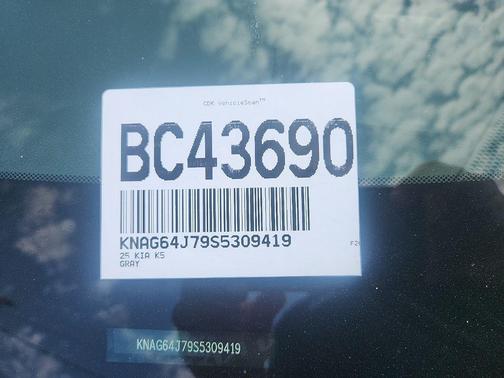 Wolf Gray 2025 Kia K5 GT-Line