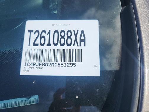 Granite Crystal Clearcoat Metallic 2021 Jeep Grand Cherokee Limited