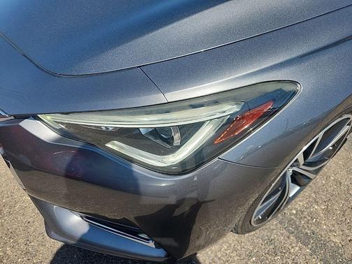 Graphite Shadow 2017 INFINITI Q60 2.0T Premium