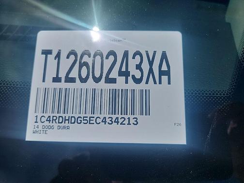 Bright White Clearcoat 2014 Dodge Durango Limited