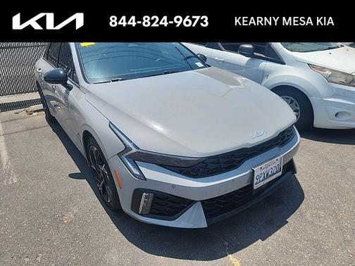 Wolf Gray 2025 Kia K5 GT-Line