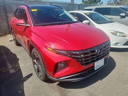 Calypso Red 2022 Hyundai TUCSON Limited