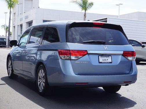 Blue 2014 Honda Odyssey EX-L