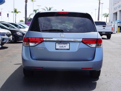 Blue 2014 Honda Odyssey EX-L