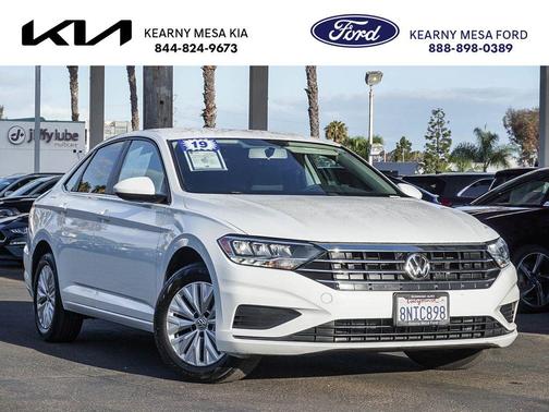 Pure White 2019 Volkswagen Jetta 1.4T S