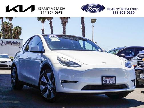 White 2022 Tesla Model Y Long Range
