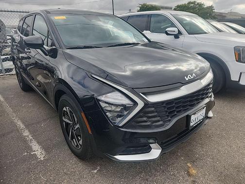 Fusion Orange 2023 Kia Sportage Hybrid LX